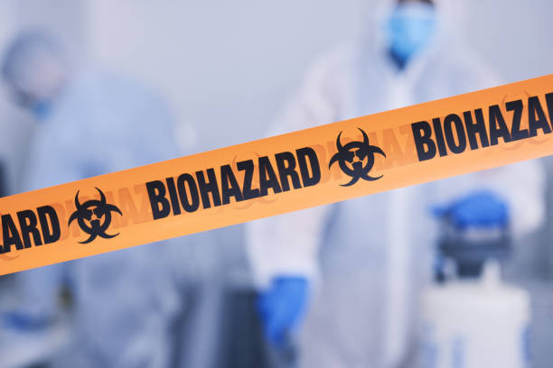 Professional Biohazard technician working in Washington, UT